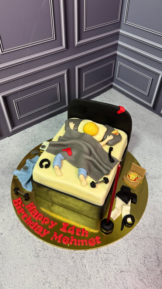 Genç Odası Konsept Pastası