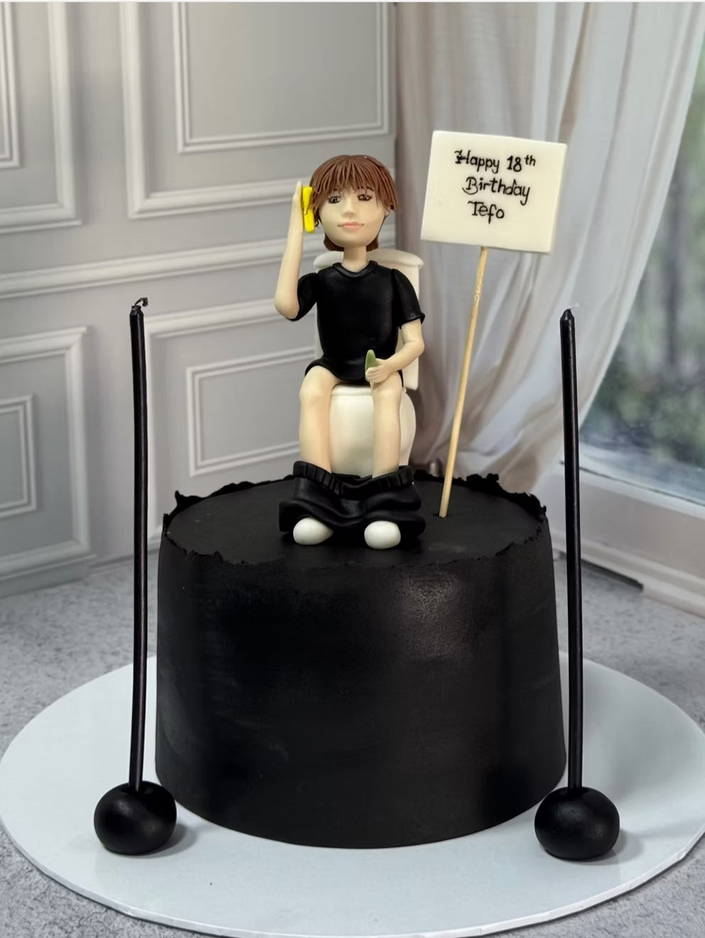 18.Yaş Doğum Günü Pastası