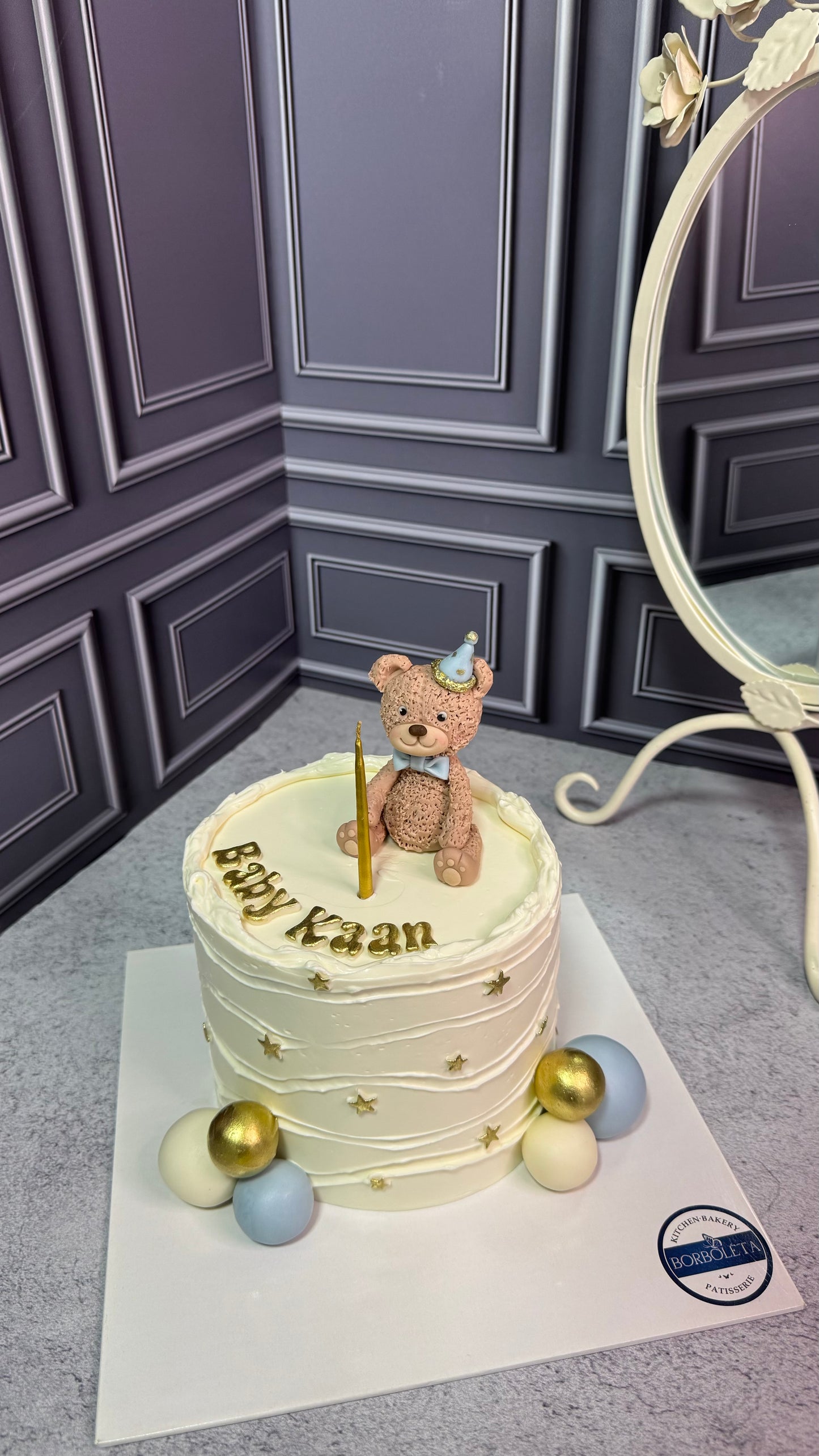 Ayıcıklı Bebek Pasta