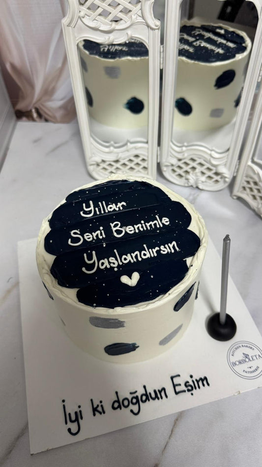 Eş için Romantik Pasta