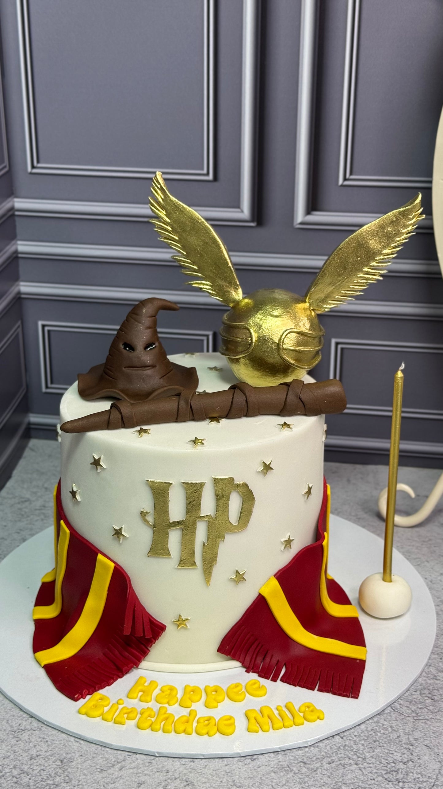 Harry Potter Konseptli Doğum Günü Pastası