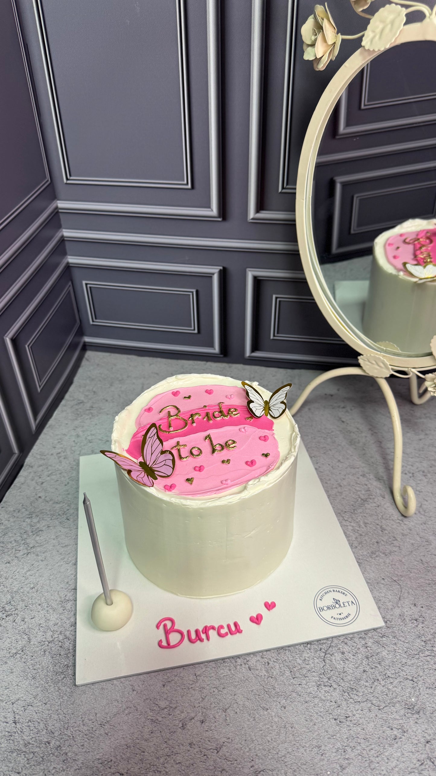 Kalpli ve Yazılı Bride To Be Pasta