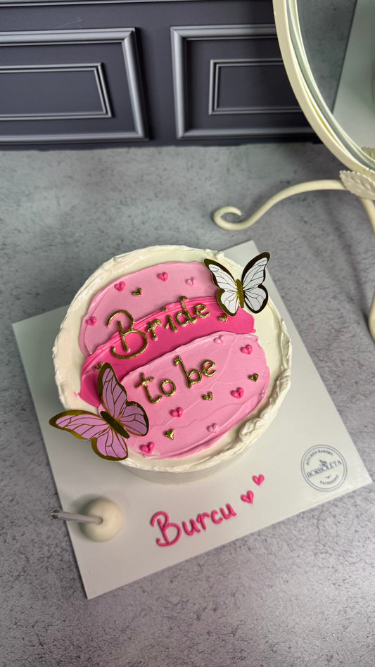 Kalpli ve Yazılı Bride To Be Pasta