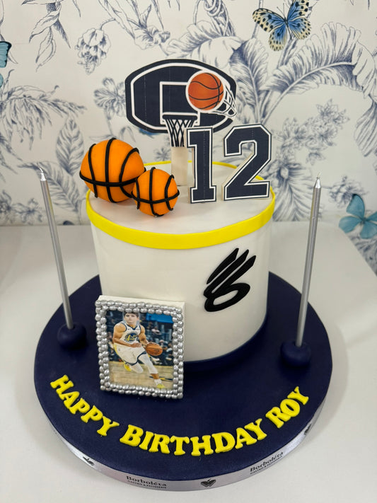 Basketbol Potalı Doğum Günü Pastası