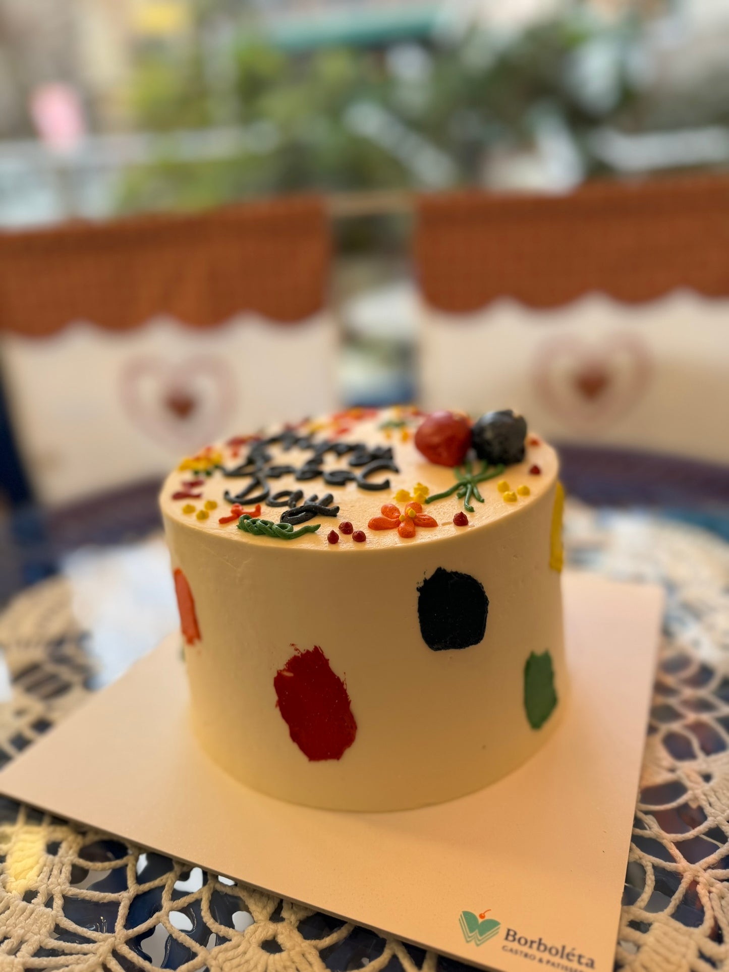 Balon Süslemeli Pasta