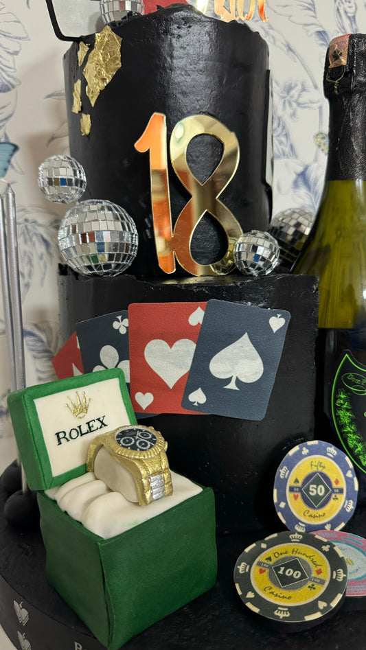 18.Yaş Doğum Günü Pastası