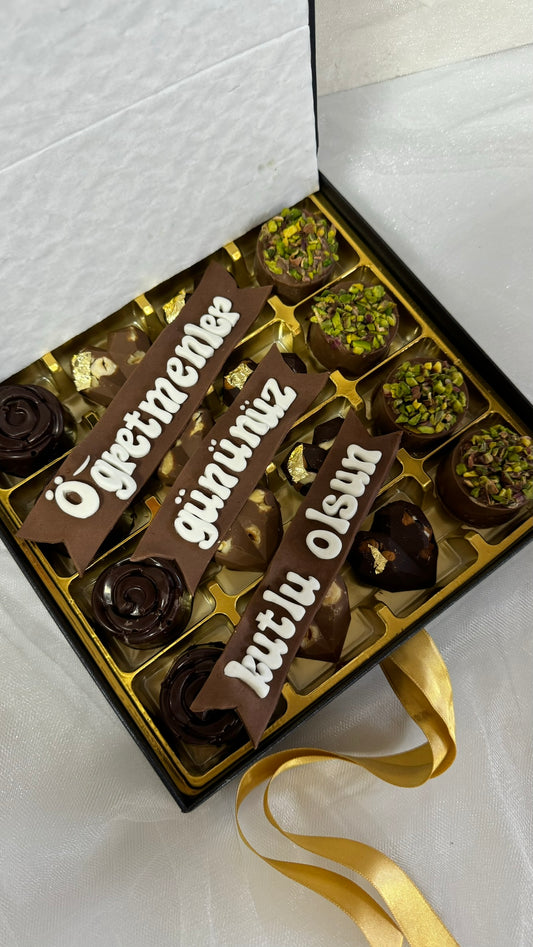 Öğretmenler Günü Çikolata Kutusu