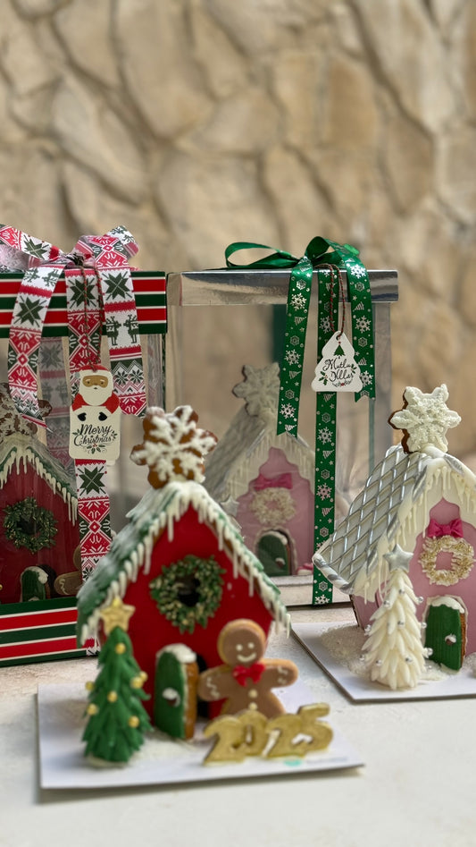 Kırmızı Mini Gingerbread House