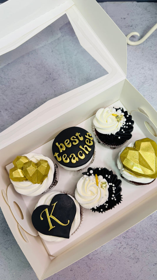 Öğretmenler Günü Cupcake Kutusu