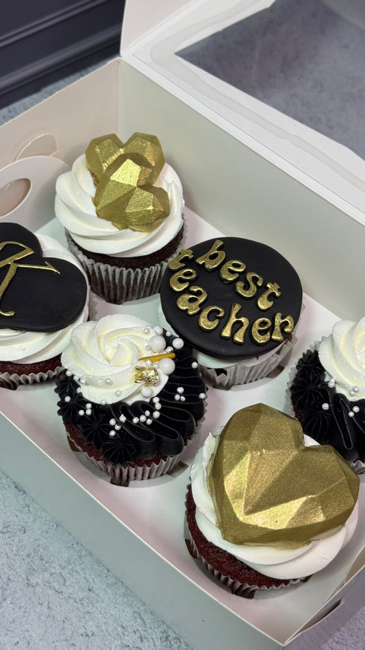 Öğretmenler Günü Cupcake Kutusu