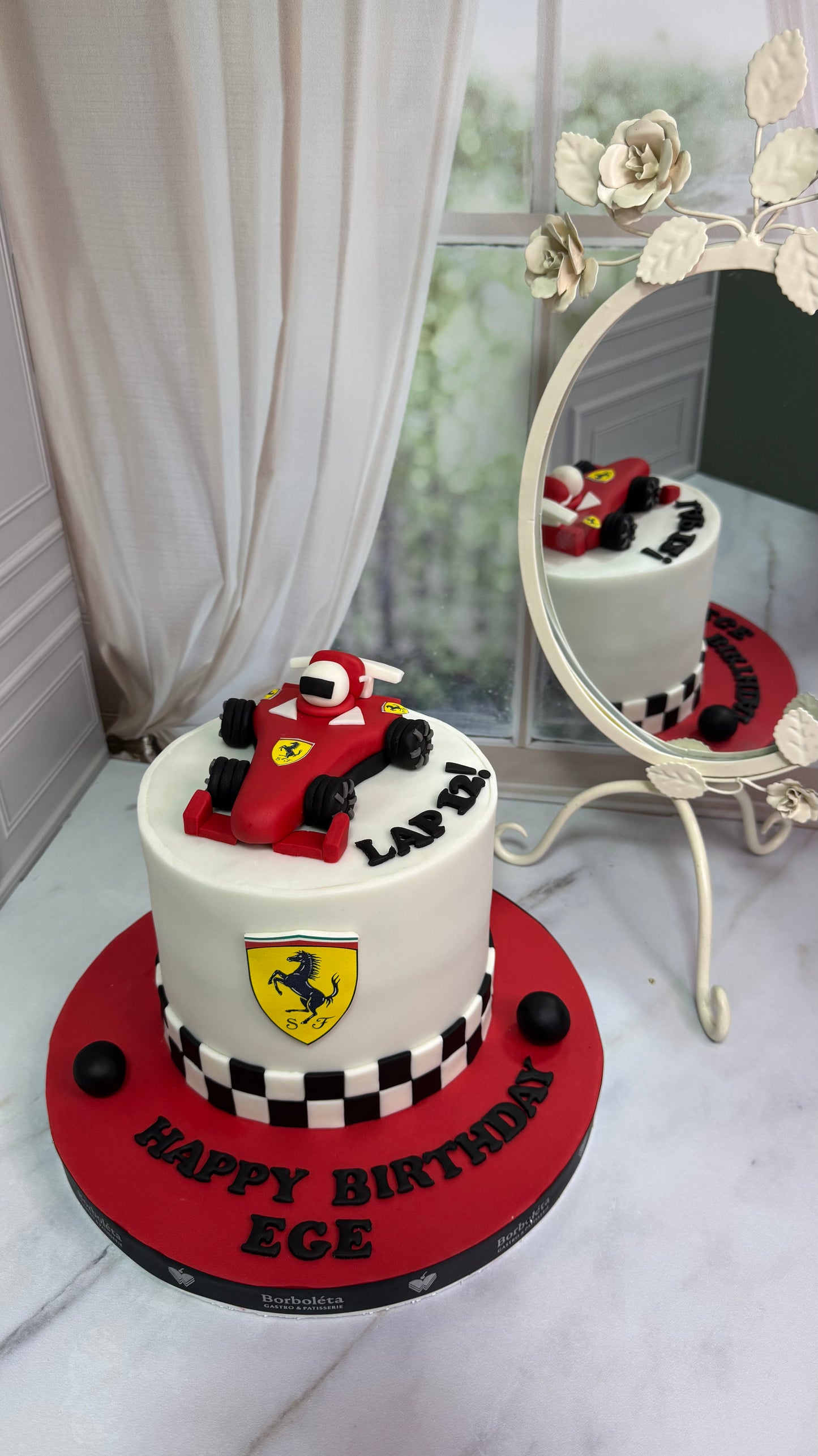 Formula 1 Temalı Pasta