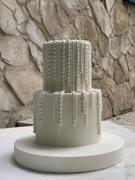 İnci Süslemeli Bridal Pasta