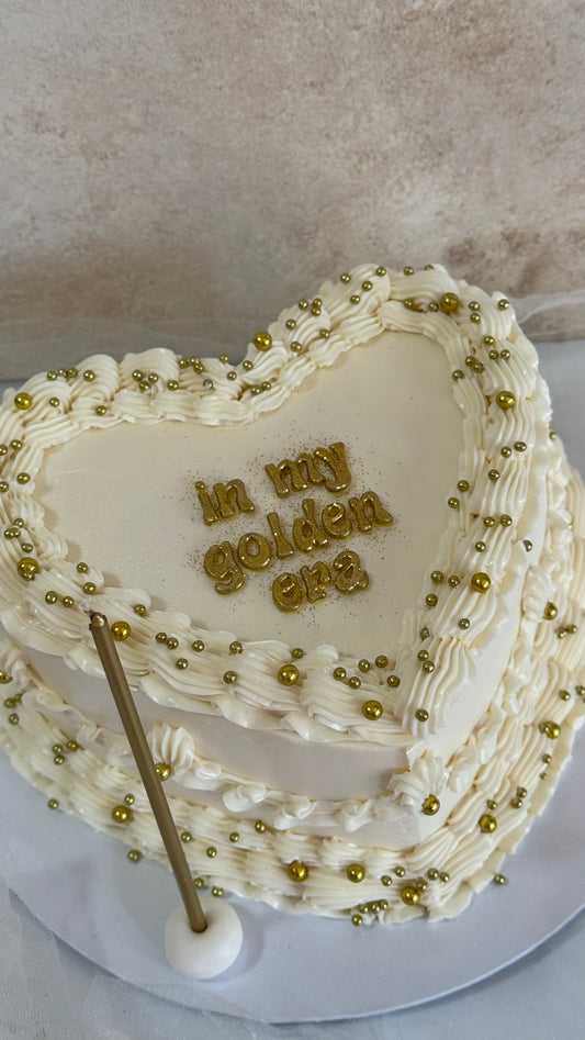Golden Era Doğum Günü Pastası