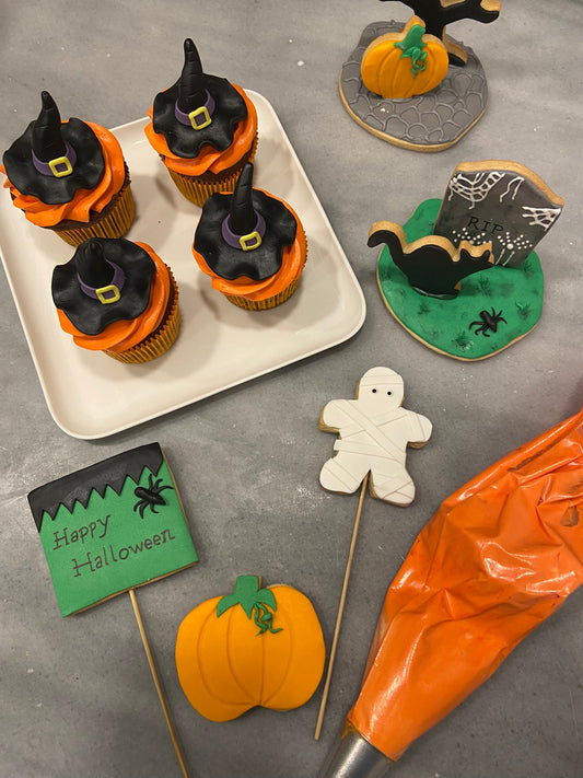 Halloween Konseptli Cupcake
