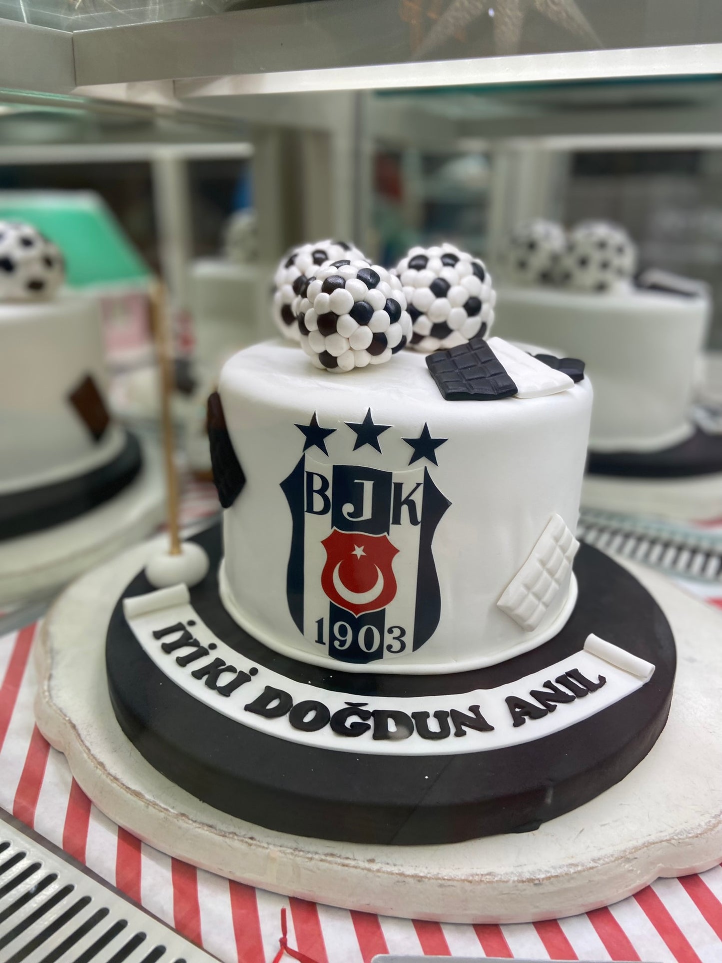 BJK Konsept Doğum Günü Pasta