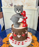 Ayıcıklı LOVE Pasta