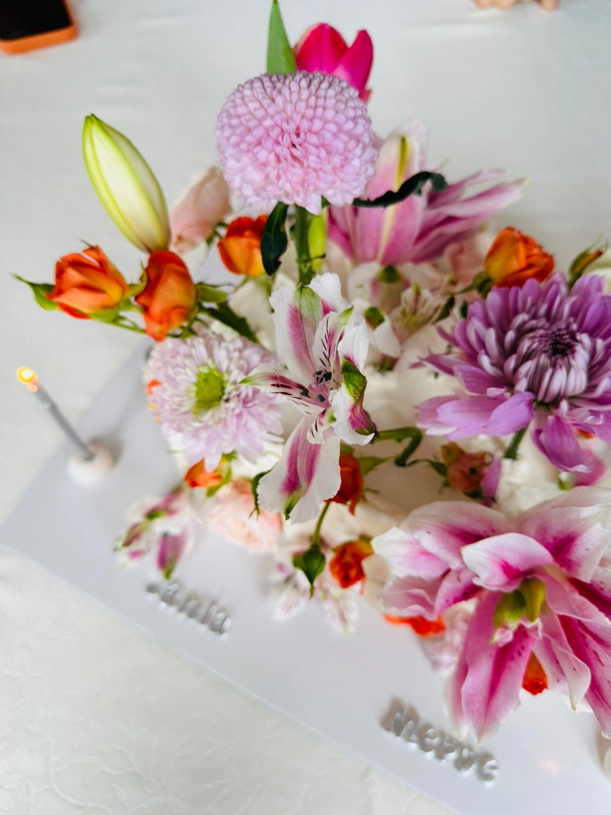 Floral Rüya Özel Tasarım Pasta