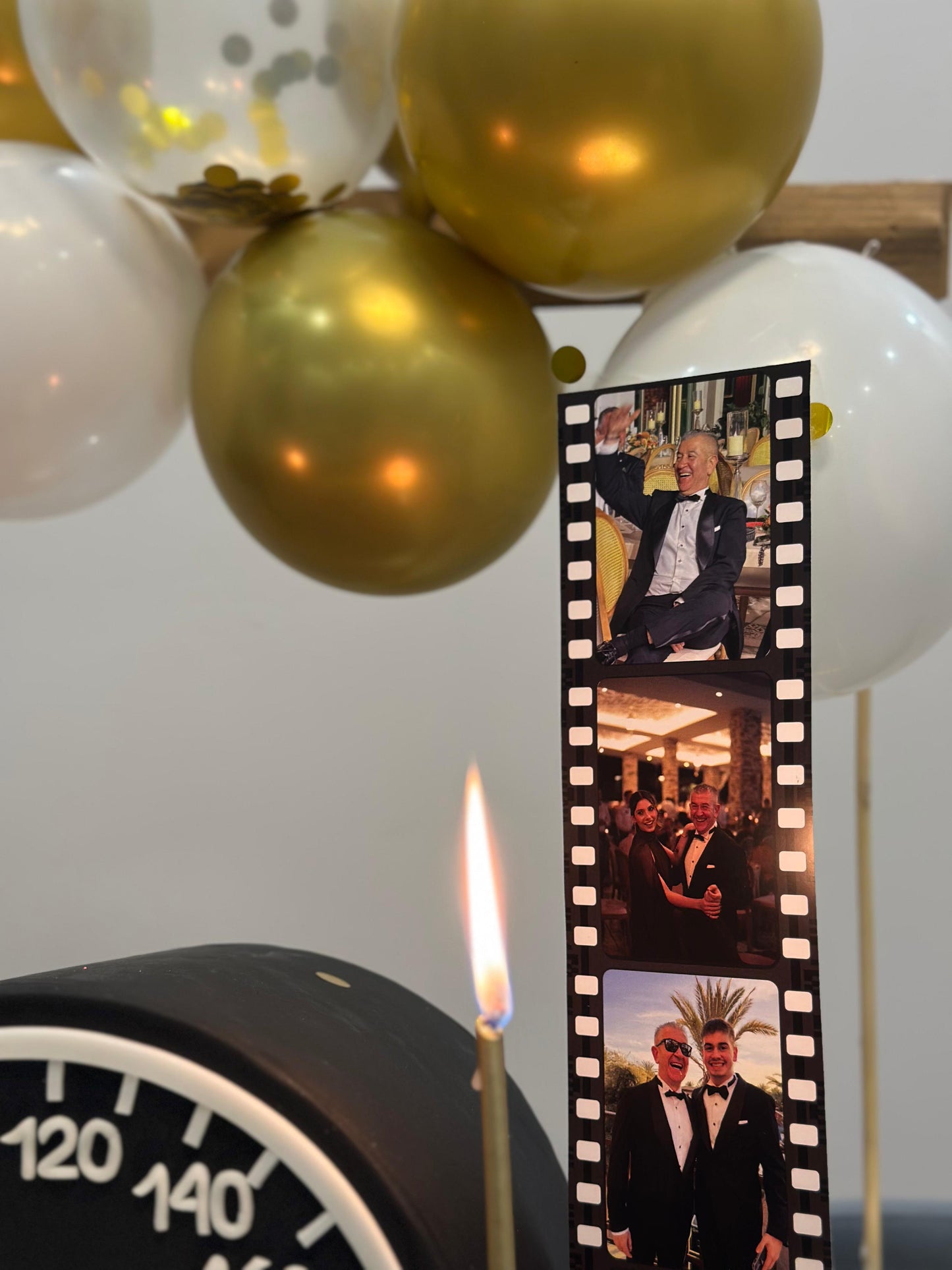 Balonlu Tasarım Doğum Günü Pastası