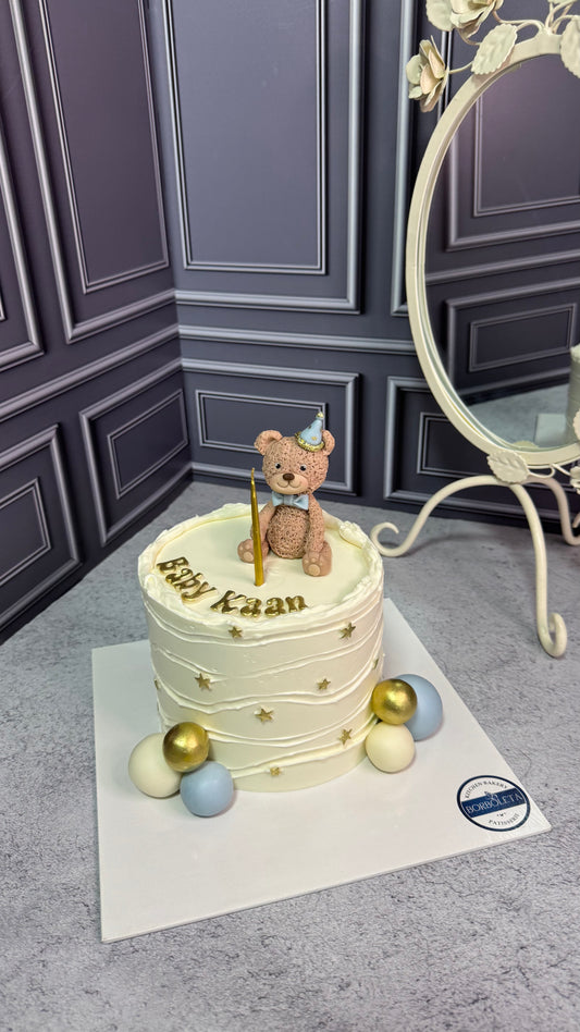 Ayıcıklı Bebek Pasta