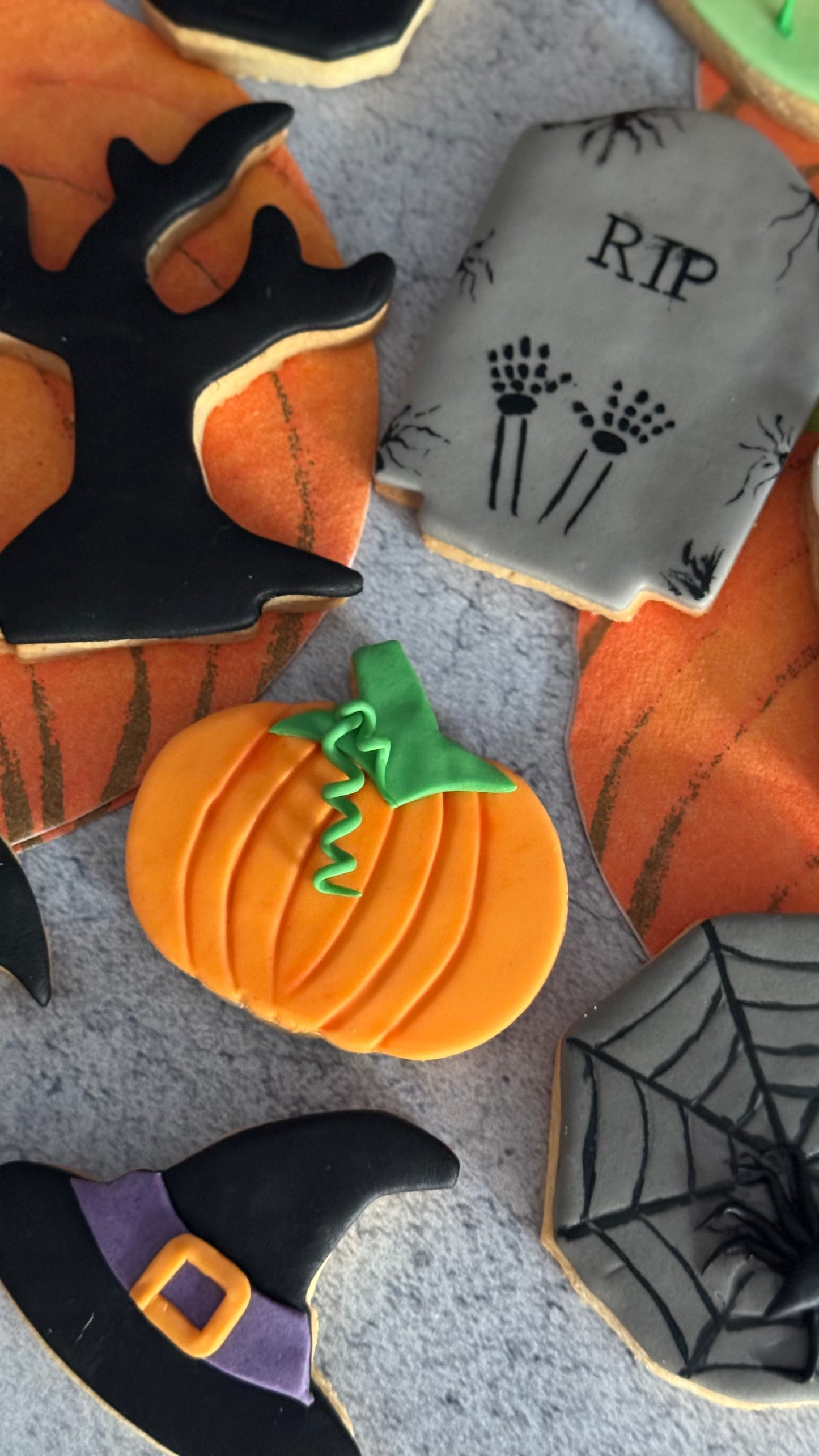 Halloween Şeker Hamurlu Kurabiye