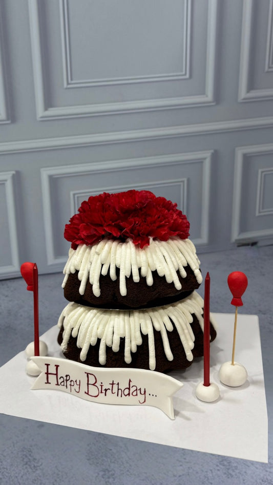 Kırmızı Karanfilli Bundt Cake