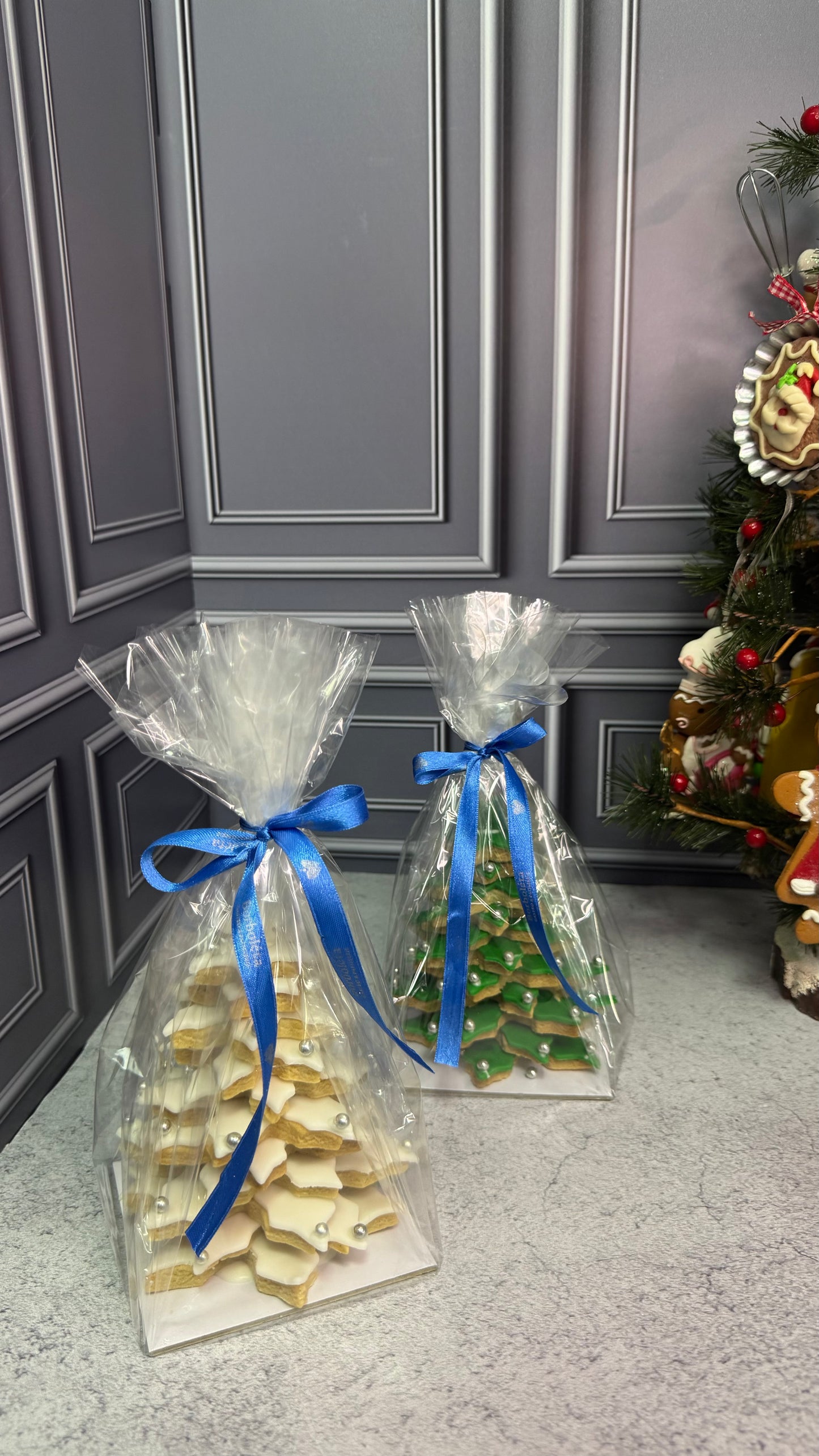 Yılbaşı Ağacı Figürlü Şeker Hamurlu Kurabiye