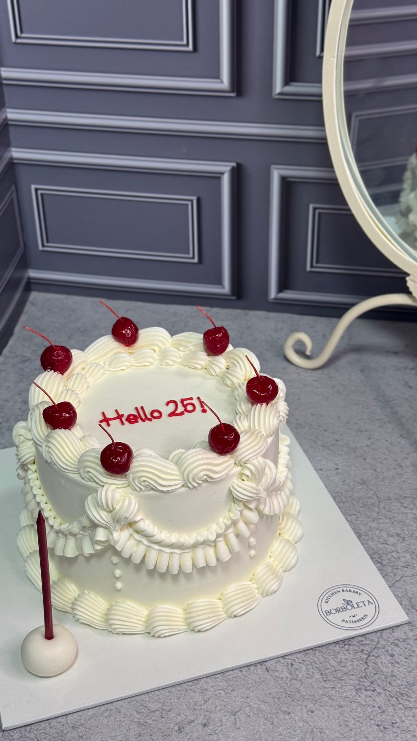 Kirazlı Retro Pasta