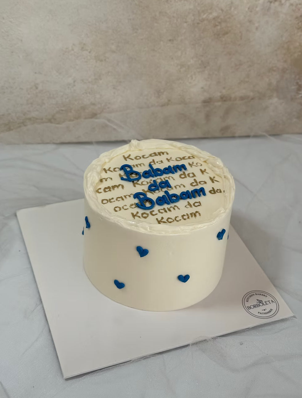 "Babam da Babam" Babalar Günü Temalı Pasta