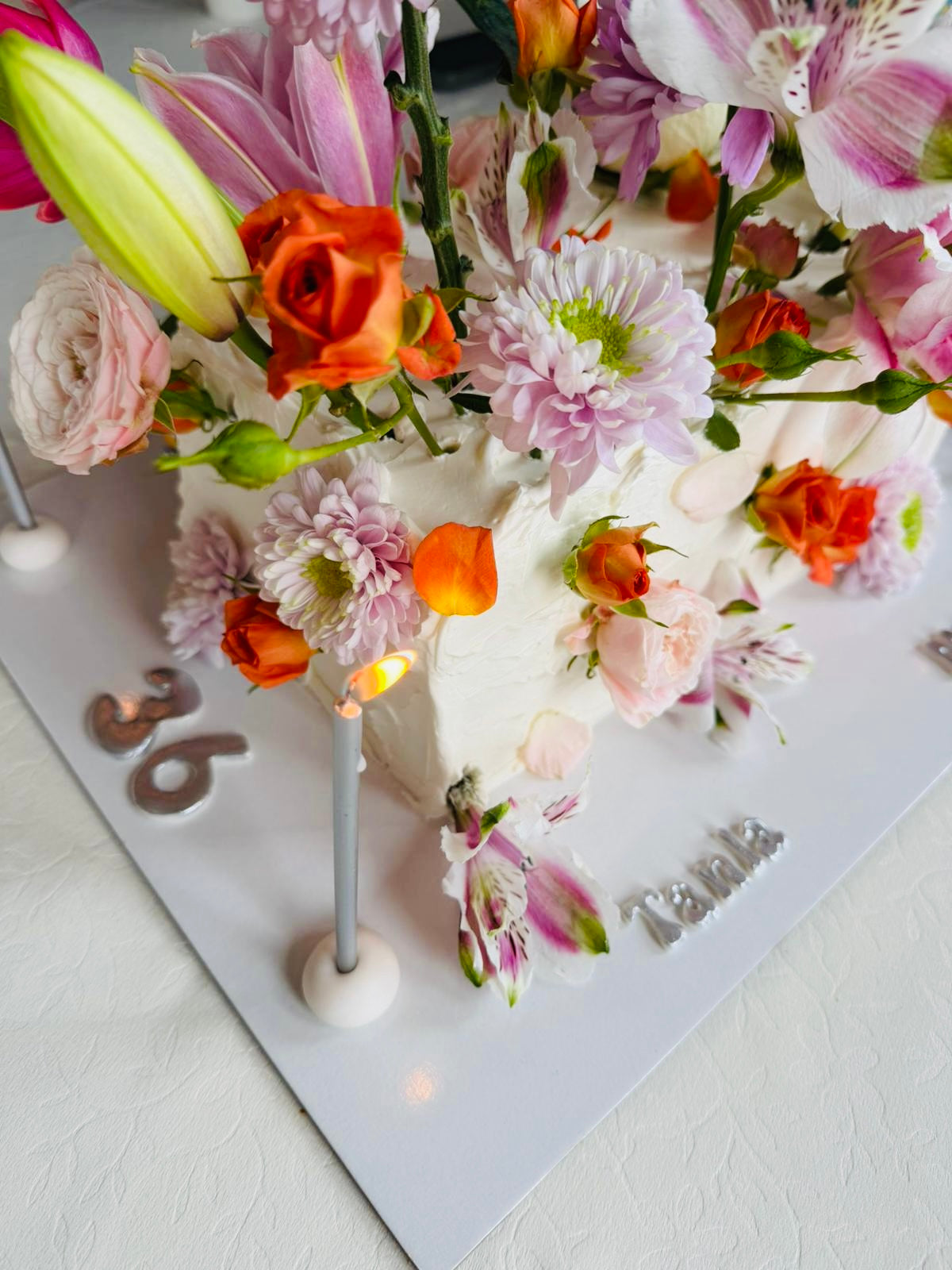 Floral Rüya Özel Tasarım Pasta