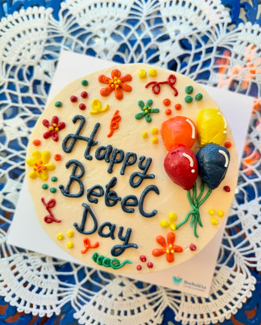 Balon Süslemeli Pasta