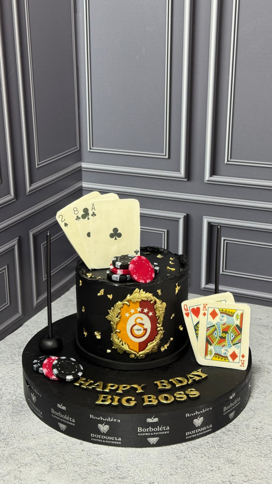 İskambil Kartlı  Taraftar Pasta