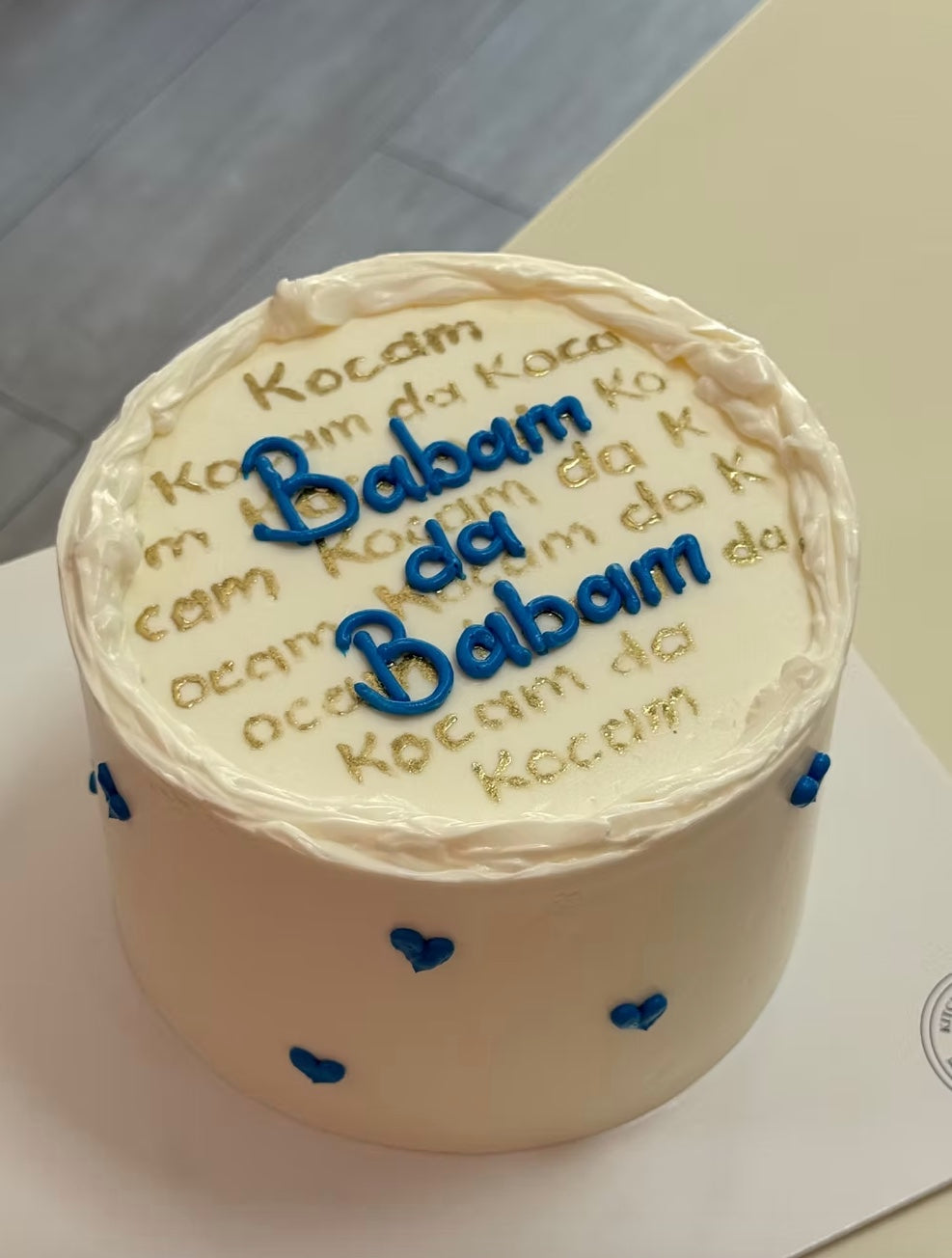 "Babam da Babam" Babalar Günü Temalı Pasta