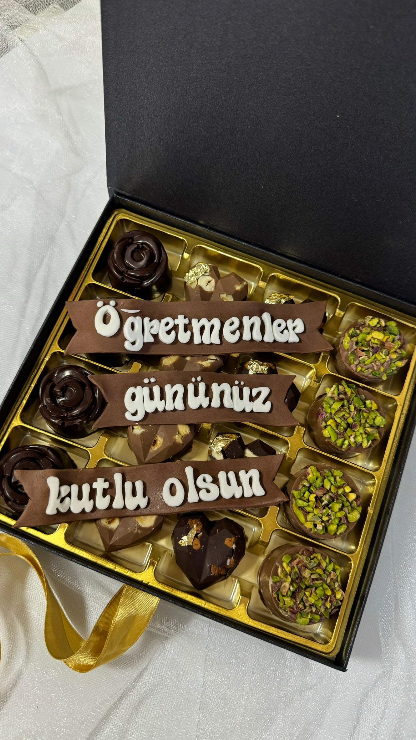 Öğretmenler Günü Çikolata Kutusu