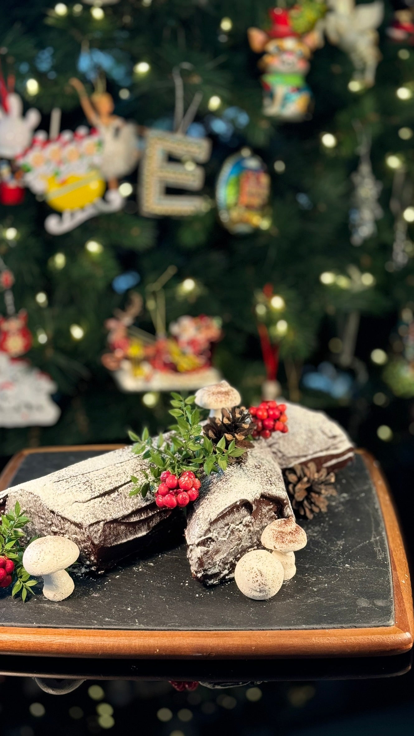 Yeni Yıl Kütük Pasta