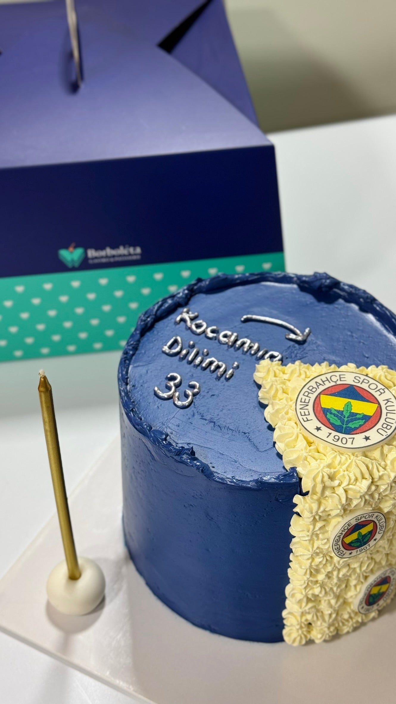 Kocamın Dilimi Doğum Günü Pastası