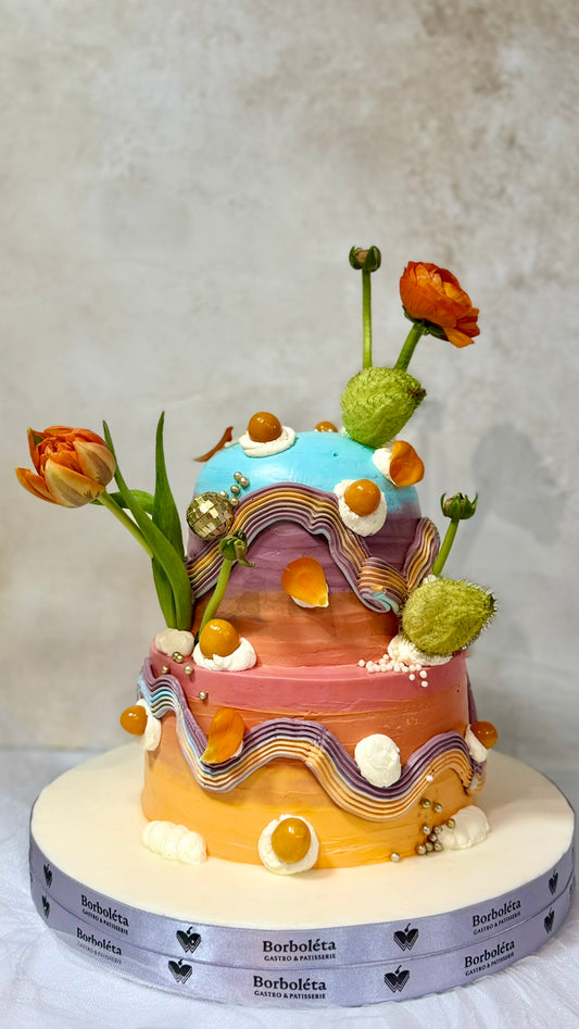 Soyut Tasarım Pasta