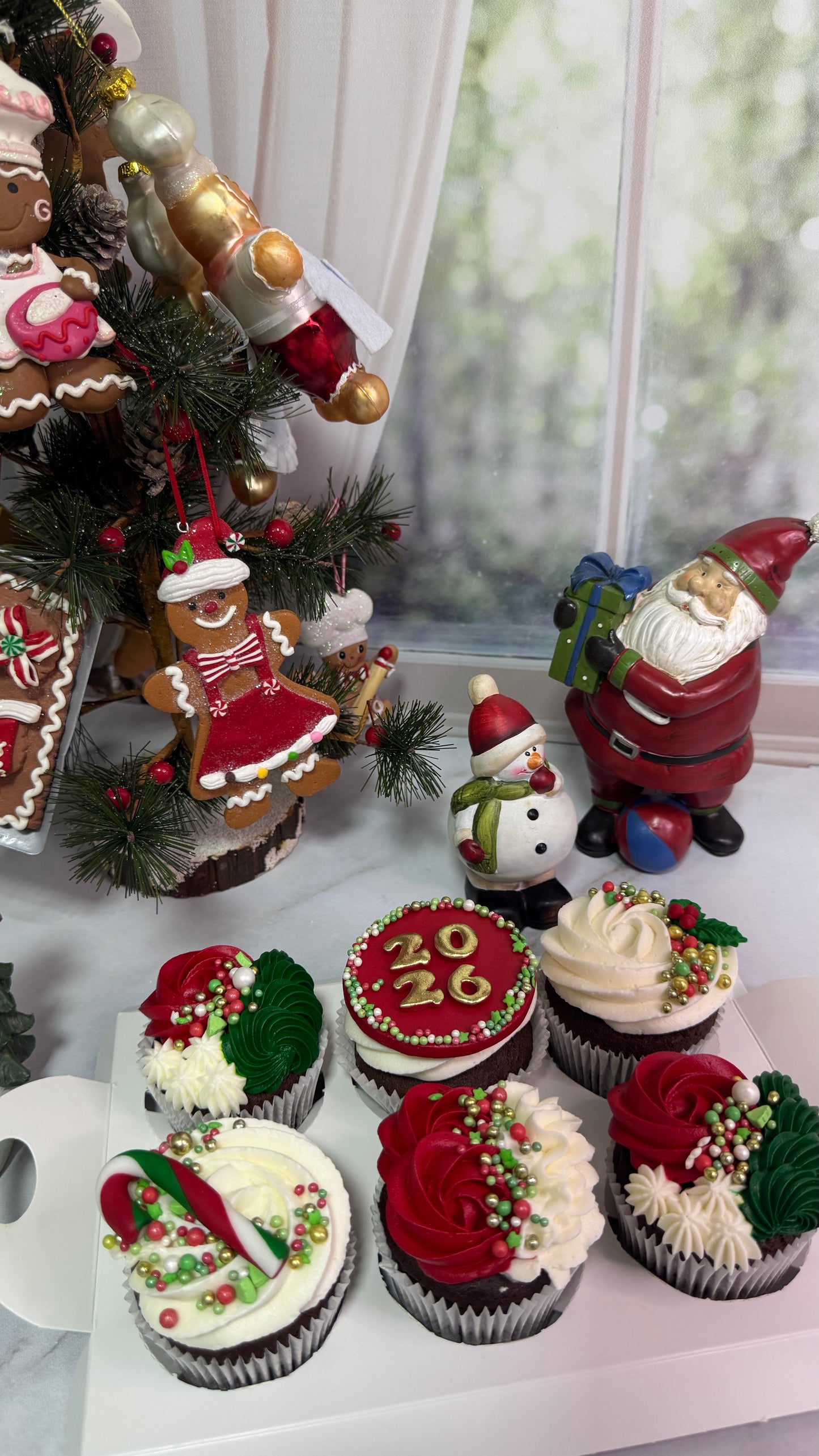 6'lı Yılbaşı 2026 Cupcake Set