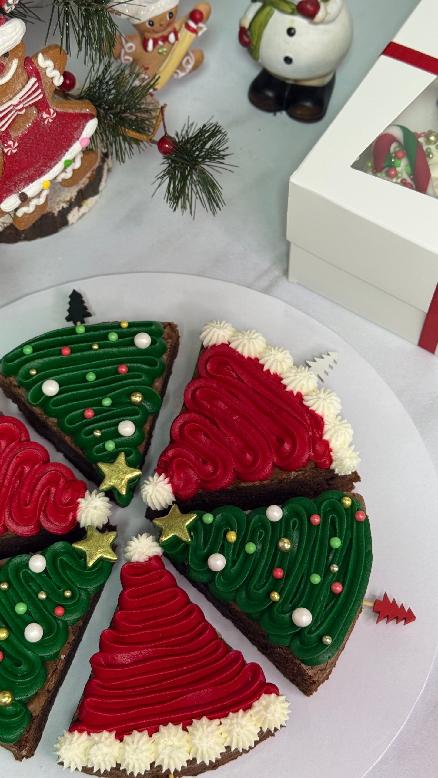 Yılbaşı Ağacı Brownie