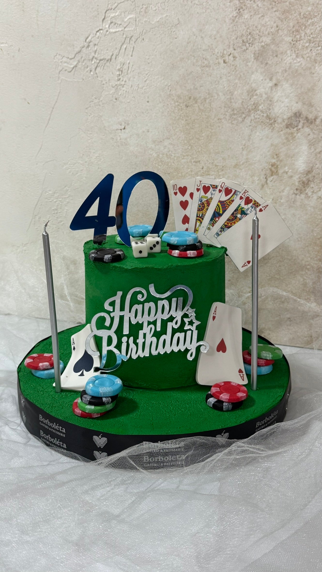 İskambil Kartlı Pasta