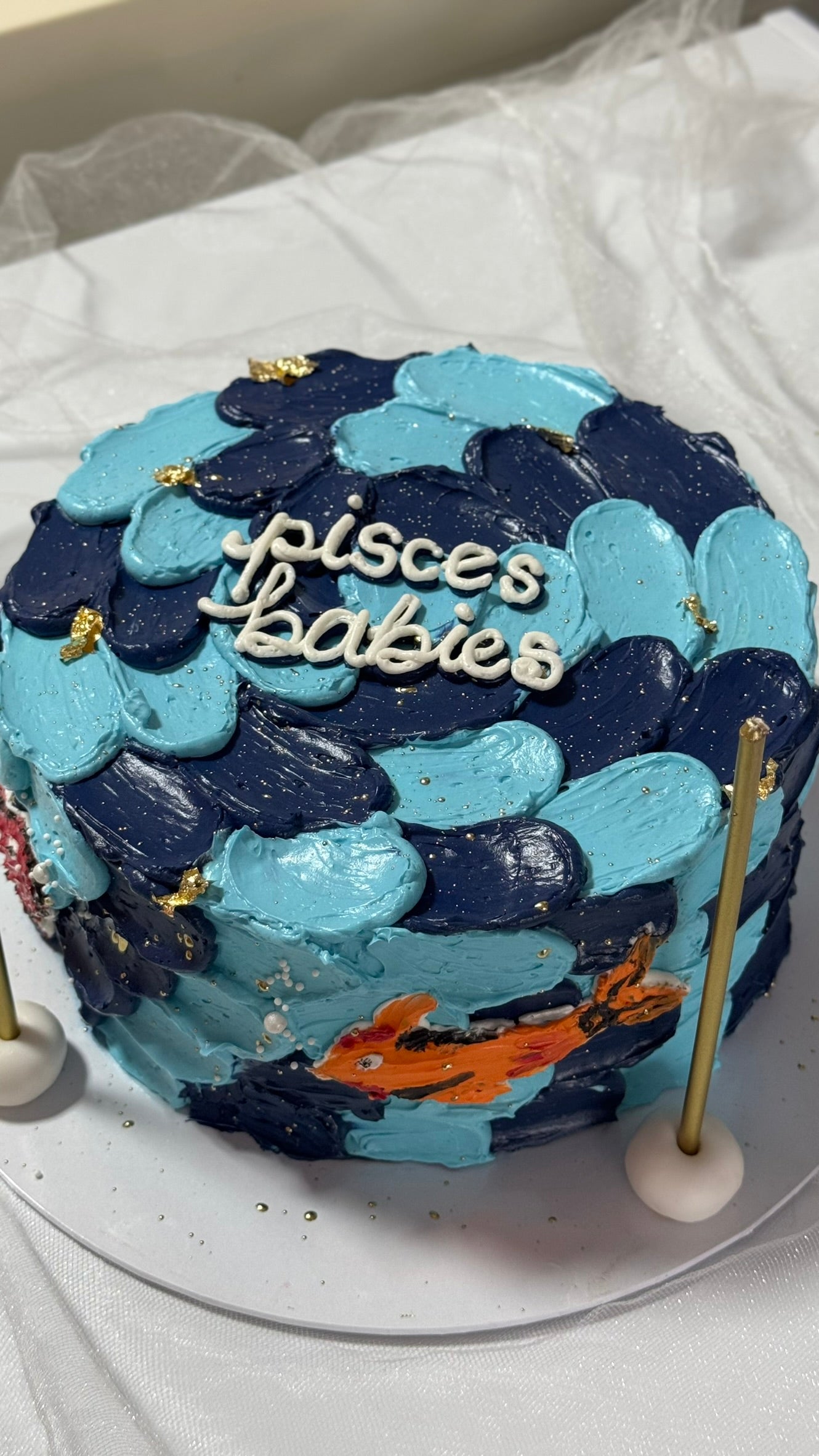 Pisces Babies Doğum Günü Pastası