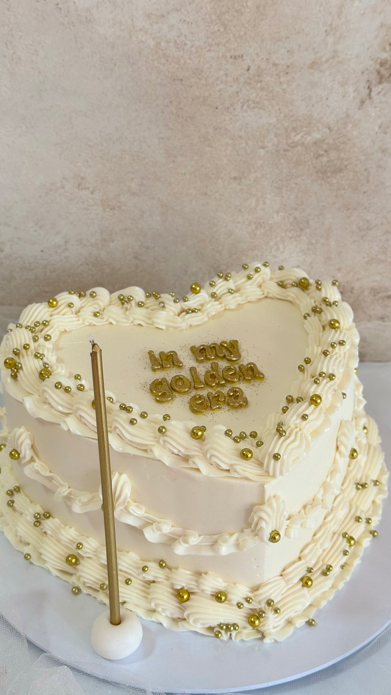 Golden Era Doğum Günü Pastası