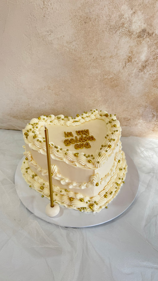 Golden Era Doğum Günü Pastası