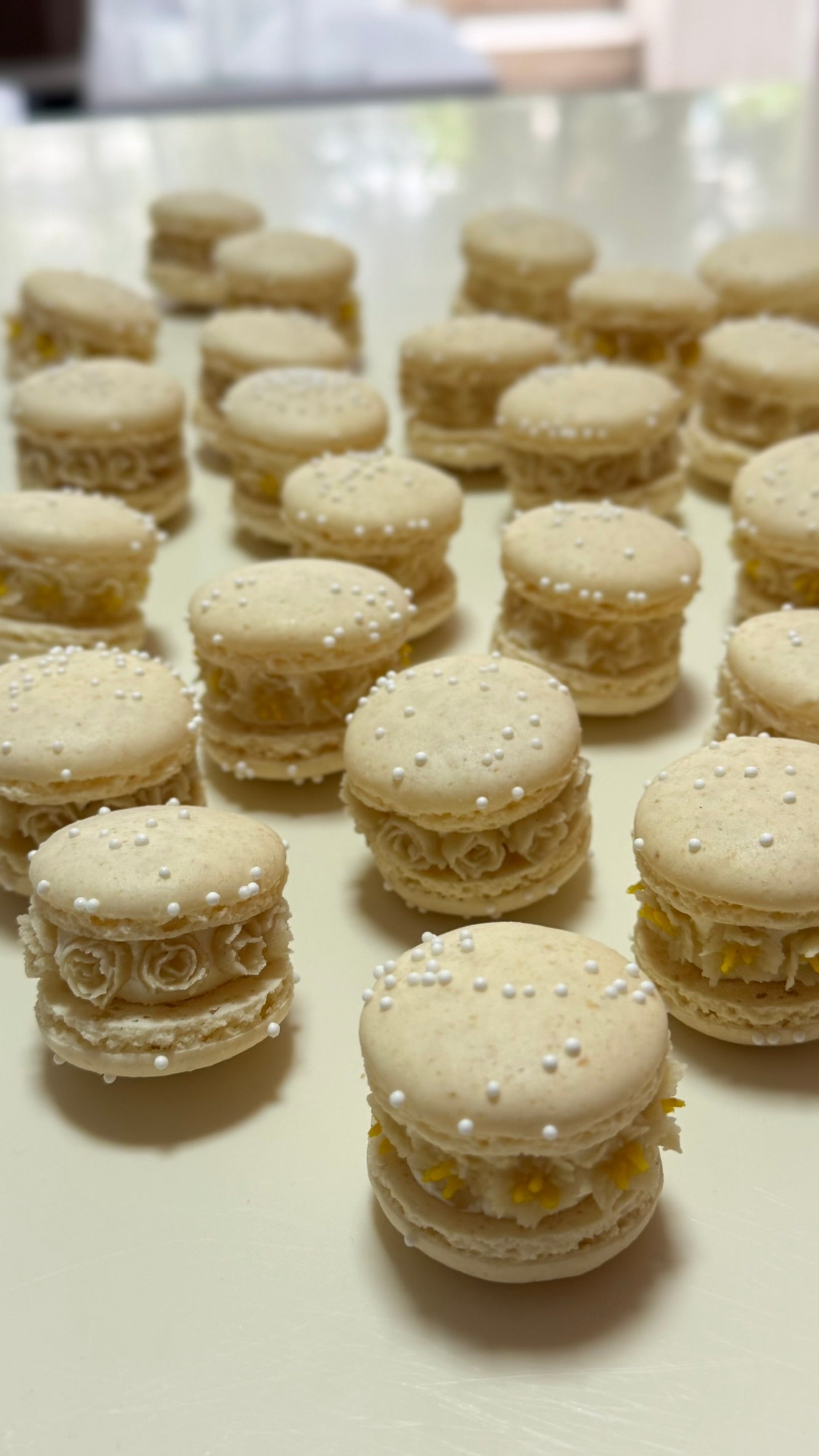 Çiçek Süslemeli Makaronlar