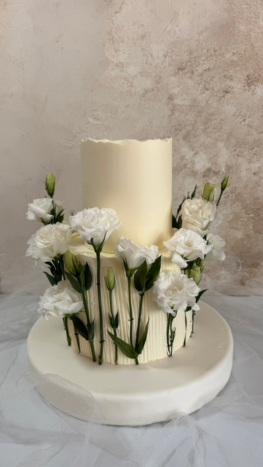 Lisyantus Çiçekli Bridal Pasta