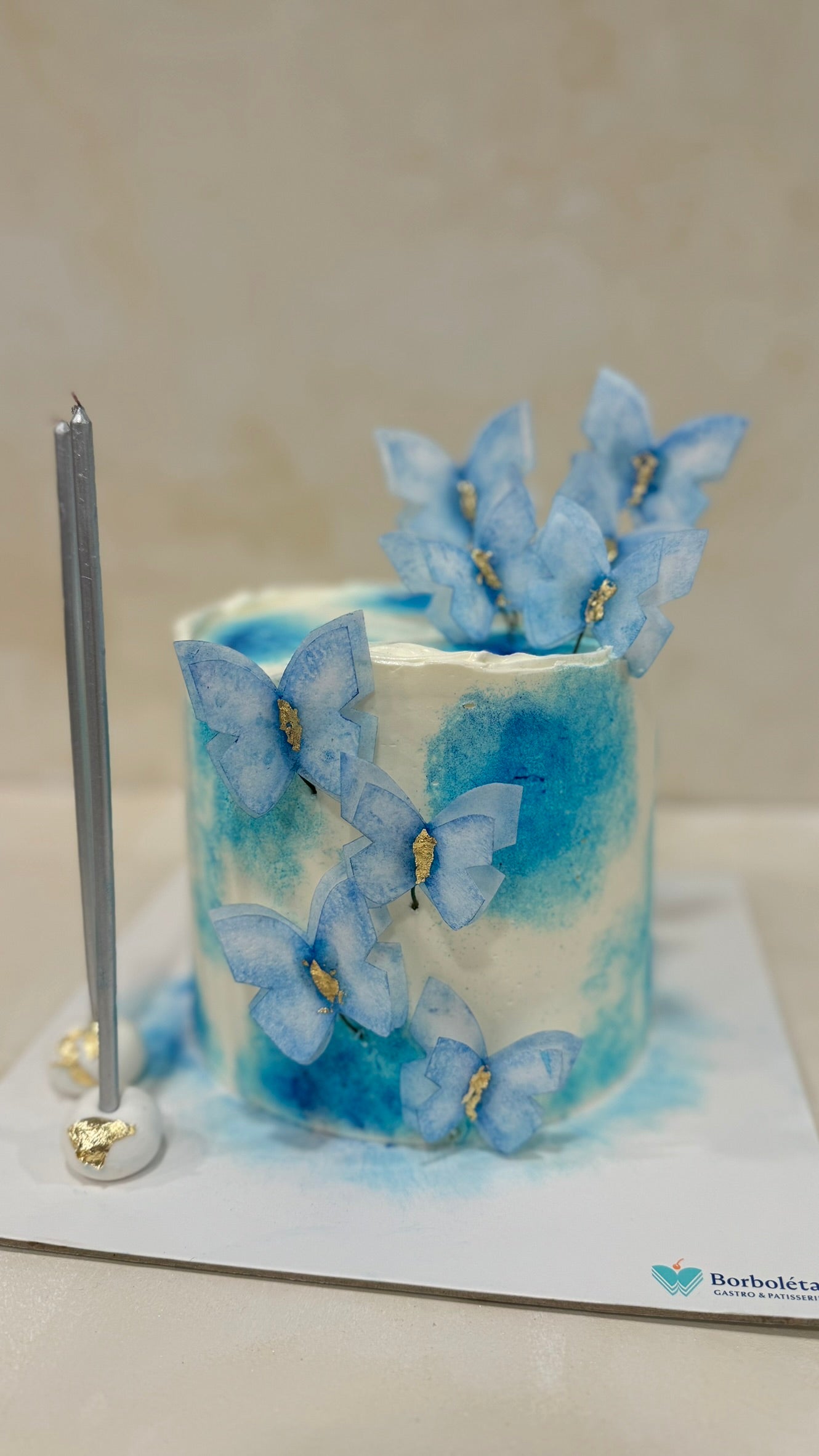 Kelebekli Doğum Günü Pastası