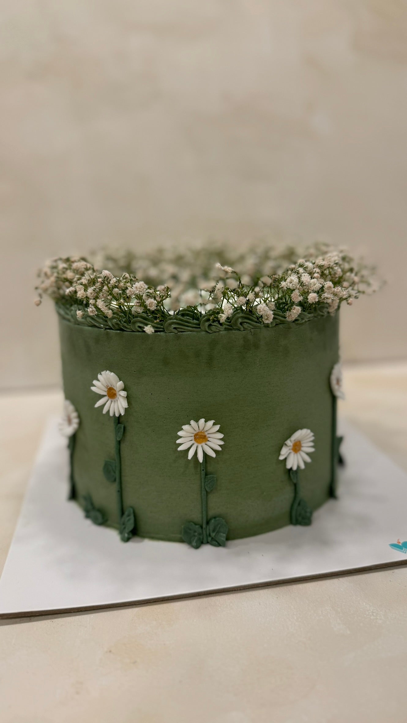 Cipso Süslemeli Doğum Günü Pastası